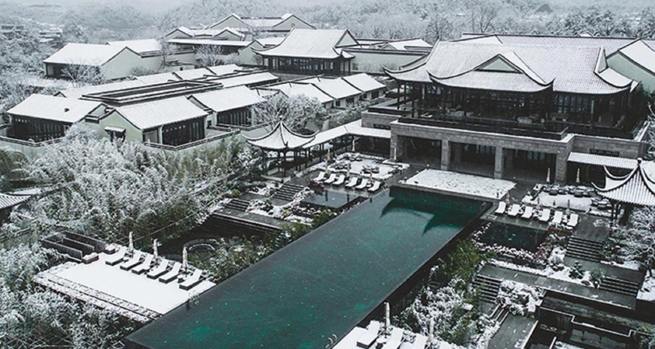 ホテル Banyan Tree Anji 湖州市 エクステリア 写真